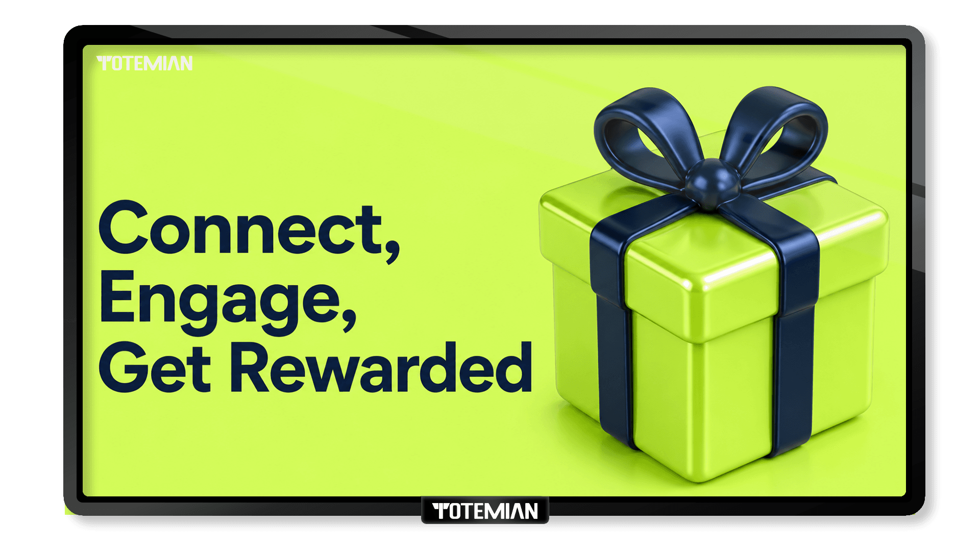 Totemian Brandboard showing TRIBE26 loyalty screen