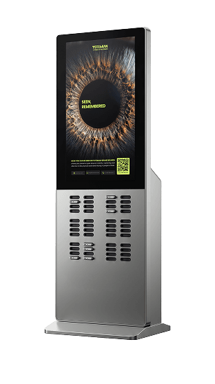 Totemian transit kiosk mockup