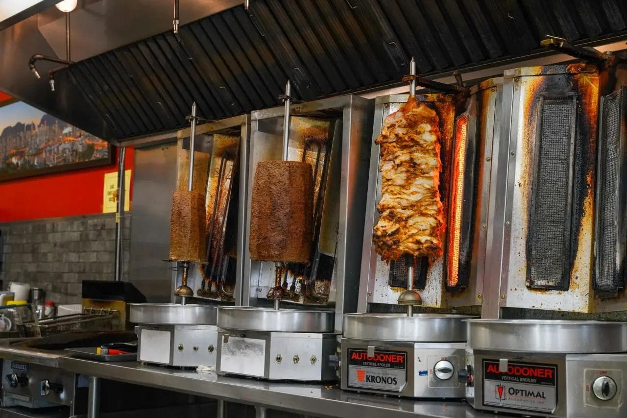 Inside Mehman Restaurant